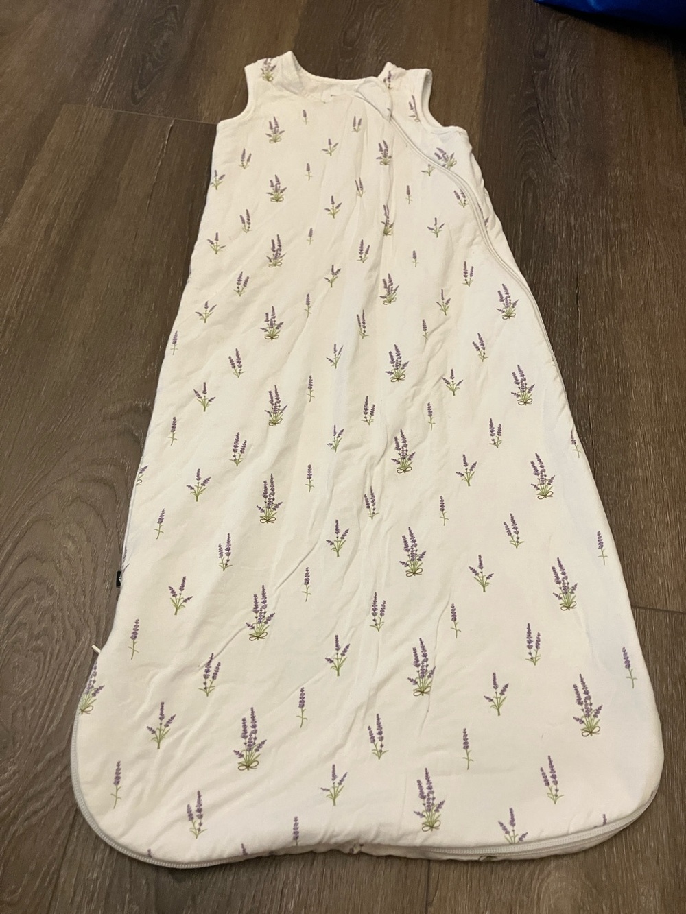Kyte BABY Cream Sleep Sack with Lavender Print